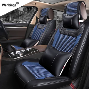 

wenbinge Special Leather car seat covers For Subaru forester Outback Tribeca heritage xv impreza legacy auto accessories