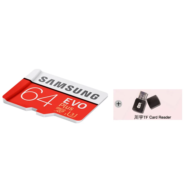 Карта памяти SAMSUNG Micro SD 32 ГБ Карты Памяти Class10 SDHC UHS-I SD карты Trans Microsd Картао де Memoria Tarjeta SDTF Карты Для смартфон micro sd 32 ГБ - Емкость: MC64G Plus TF Reader