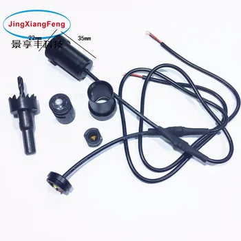 

JXF Car Lights Signal Decorative Lamp Accessories universal Door Welcome For Saturn hd 3D LED Laser Logo Ghost Shadow Projector