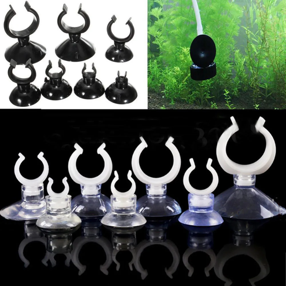 Aquarium Fish Tank 5pcs Suction Cup Sucker Clip Holder Gadget Suction