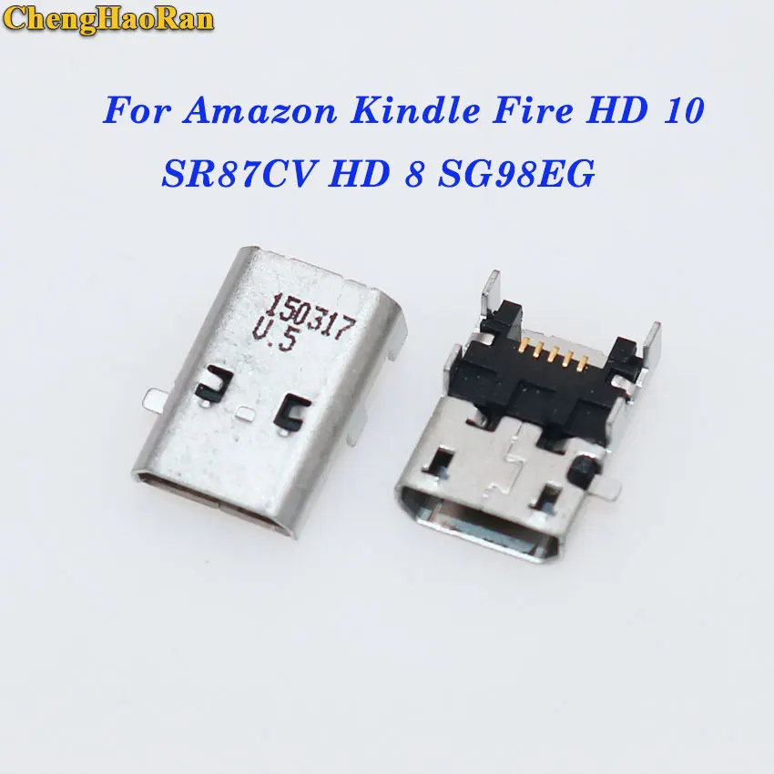 ChengHaoRan для Kindle Fire HD 10 SR87CV 8 SG98EG Micro USB разъем зарядки порт питания док-станция |