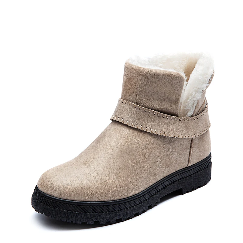 

Fashion Ankle Boots For Women Shoes 2018 Snow Boots Women Platform Boots Plus Size Casual Shoes Women Warm Plush Inside Botas