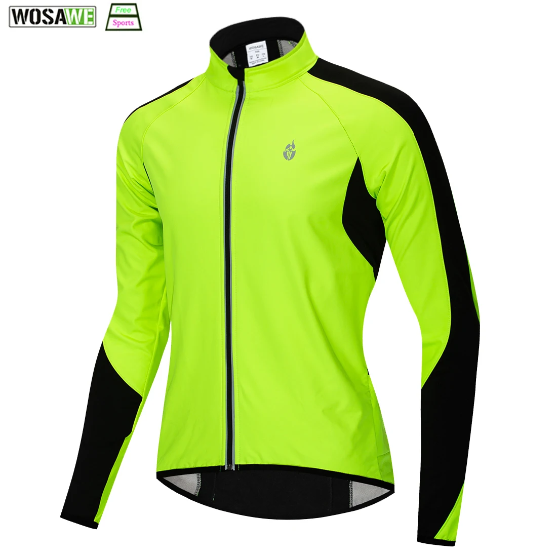 Mens Cycling Waterproof Jacket Thermal Windproof Mountain Bike Fleece