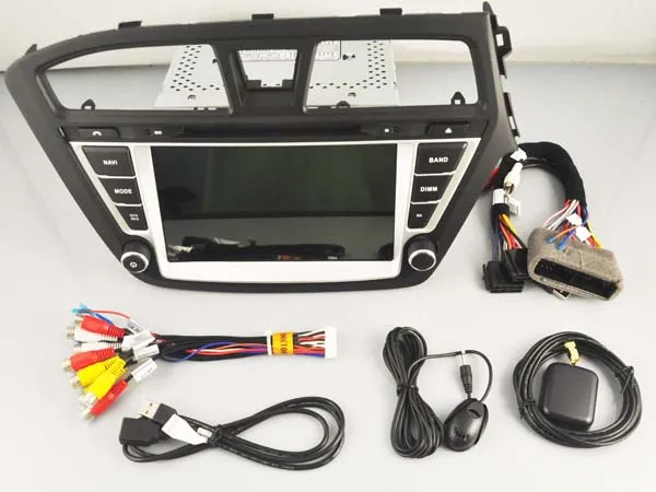 Cheap Android 8.1.0 2GB ram car dvd Audio player FOR HYUNDAI I20 2015 2014 headunit autoradio stereo multimedia bluetooth NAVI GPS 4