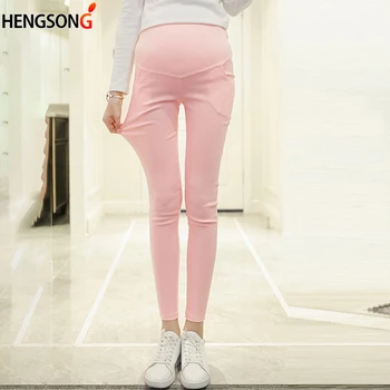 

Maternity Pencil Pants For Pregnant Trousers Casual Pregnancy Clothes Maternity Nursing Prop Belly Pant Pregnancy Clothing