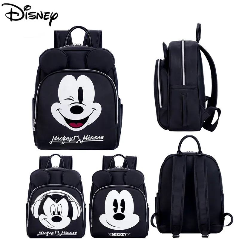 Disney Микки детские дорожные Пеленки сумки рюкзак водонепроницаемый Кормление хранения для мама Материнство сумка подгузник уход за ребенком Органайзер