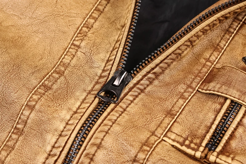 Кожаная куртка Для мужчин осень бренд ветрозащитный кожаные пальто повседневные мотоциклетные Винтаж куртка из искусственной кожи куртка мужская
