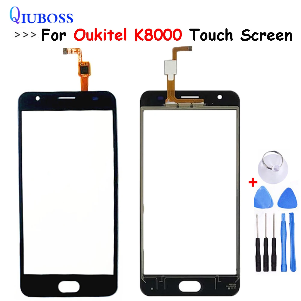 Для Oukitel K8000 сенсорный экран дигитайзер стеклянная панель сенсорная Замена для