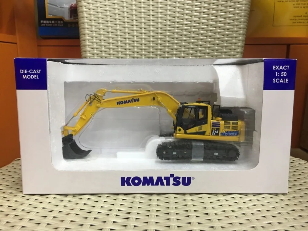 1:50 Komatsu HB215LC3 Гибридный гидравлический экскаватор японская версия литья под