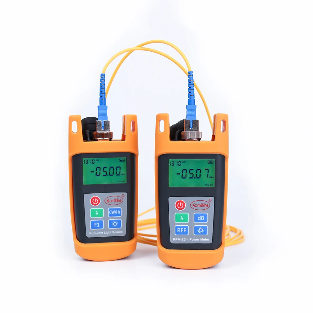 Машина для сращивания волокон Komshine FX37 + SM OTDR 1310/1550 нм 32/30/28дБ измеритель мощности OPM