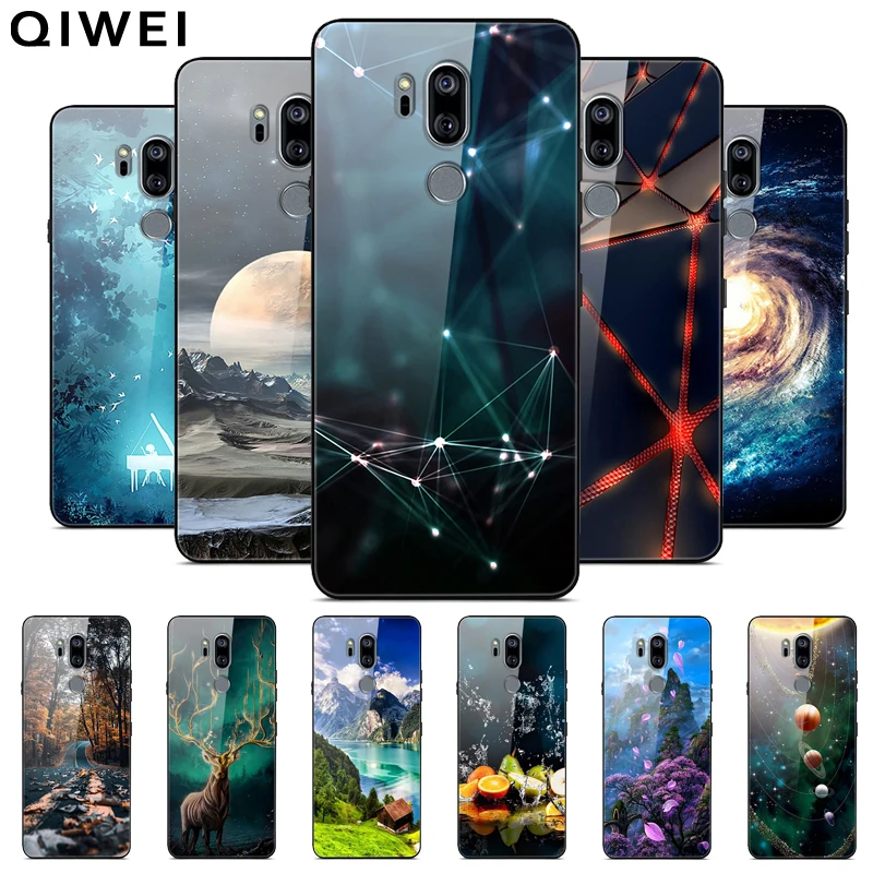 Чехол 6 1 ''для LG G7 чехол ThinQ Glass жесткая задняя крышка для thinq G7thinq чехлы