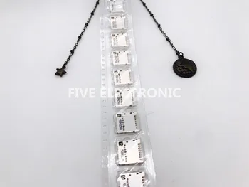 

10pcs/lot, 104031-0811 CONN MICRO SD CARD PUSH-PULL R/A 10 (8 + 2) Position Card Connector Secure Digital - microSD 1040310811