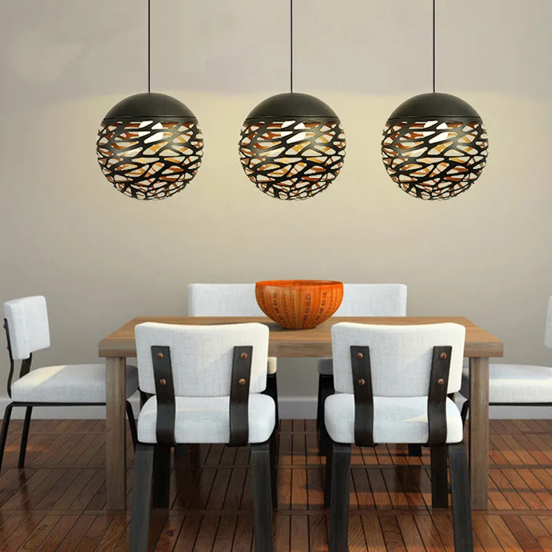 Modern-Pendant-Lights-Hollow-Ball-Pendant-Lamp-Black-Iron-Hanglamp-Light-Fixtures-Dining-kitchen-Room-avize (2)