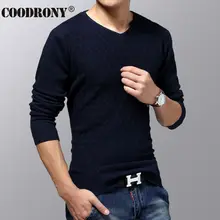 Beiläufige Gestrickte Kaschmir-pullover Männer Weihnachten Wolle Pullover Starke Warme Strickwaren V-ausschnitt Slim Fit Pullover Männer Jersey 223
