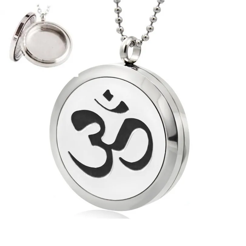 freshener air initial d Essential Twist Styles Aromatherapy Diffuser Perfume Oil Mixed 30mm 316L Stainless Locket Screw