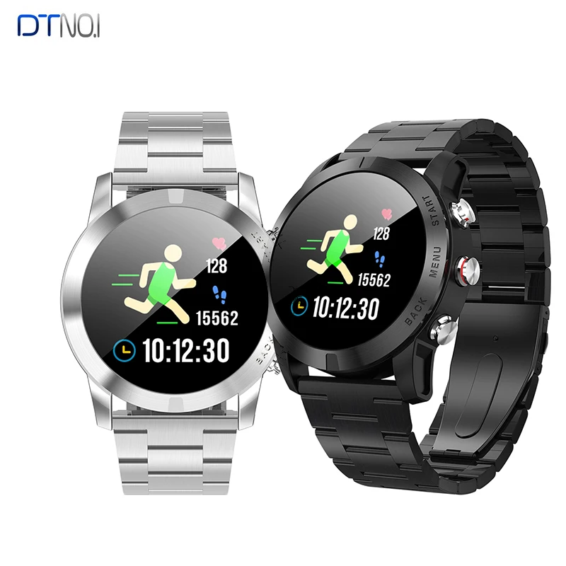 

DTNO.I S10 Smart Watch Bluetooth4.2 IP68 Waterproof Nordic NRF52832QFAA Heart Rate Monitor Sedentary Reminder Smartwatch