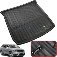 Carpete para viagem para fiat freemont, tapete traseiro de carga para porta-malas 2009 2018 2011 2014 2015 2016