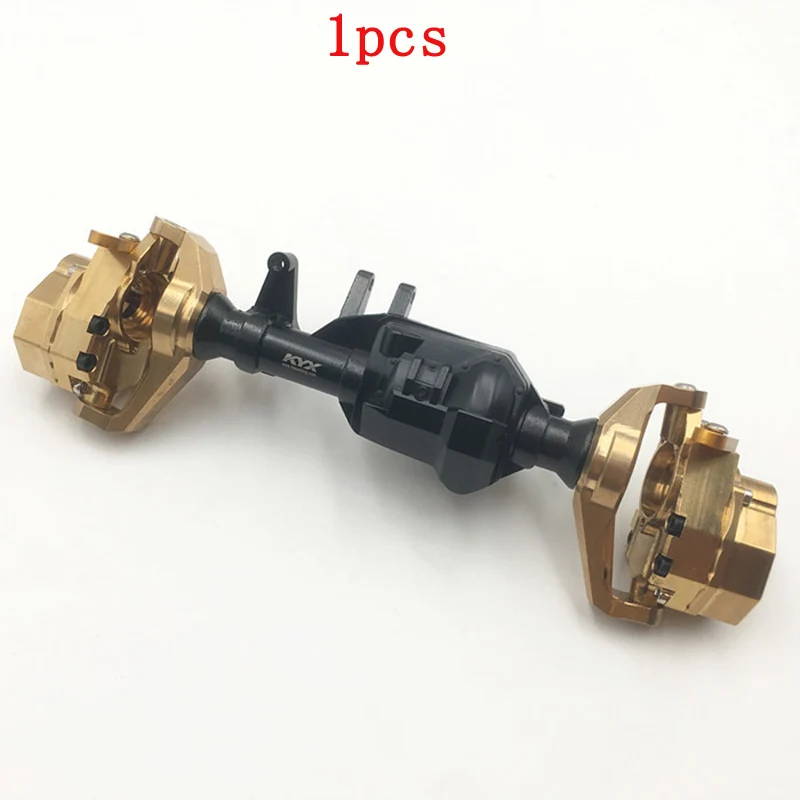 

1pcs Traxxas TRX-4 Front Axle Housing Metal Upgraded Front Axle Case Shell Copper Balance Weight for TRX-4 RC Model Crawler Cars
