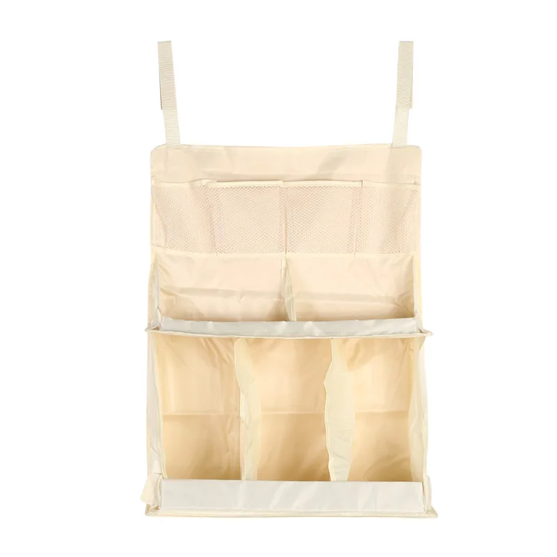 Waterproof Diapers Organizer Baby Bed Hanging Bag Portable Storage Bedding Baby Cradle Hanging Organizer 63 48