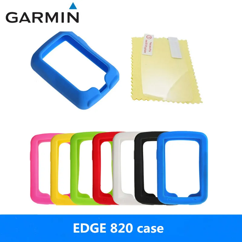 azul oscuro Ultra Slim a prueba de golpes Funda protectora de silicona ERUMID Funda para Garmin Edge 820 GPS