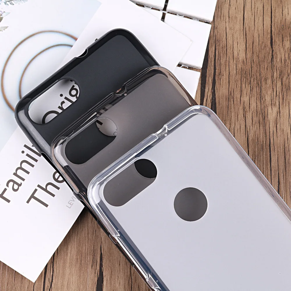 Чехол для ASUS ZenFone Max Plus M1 ZB570TL X018D Мягкий защитный чехол из ТПУ задняя защитная