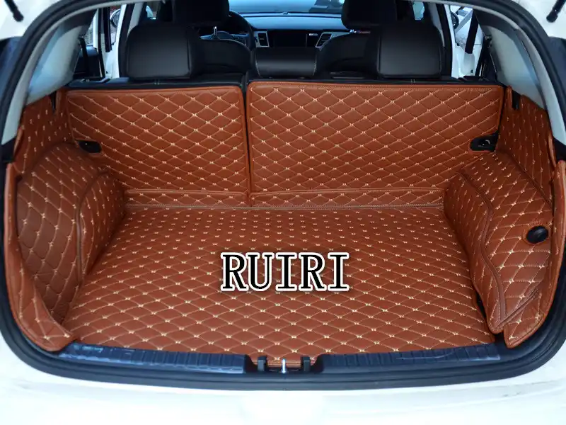 2020 2018 Heavy Duty - TOUGHPRO Cargo//Trunk Mat Accessories Compatible with Kia NIRO - Black Rubber 2017 All Weather 2019 Made in USA