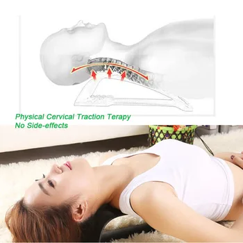 

Cervical Traction Neck Back Pain Relief Waist Strain Massager Waist Spine Deteriorating Disk Disorder Therapy Device T0186SHE