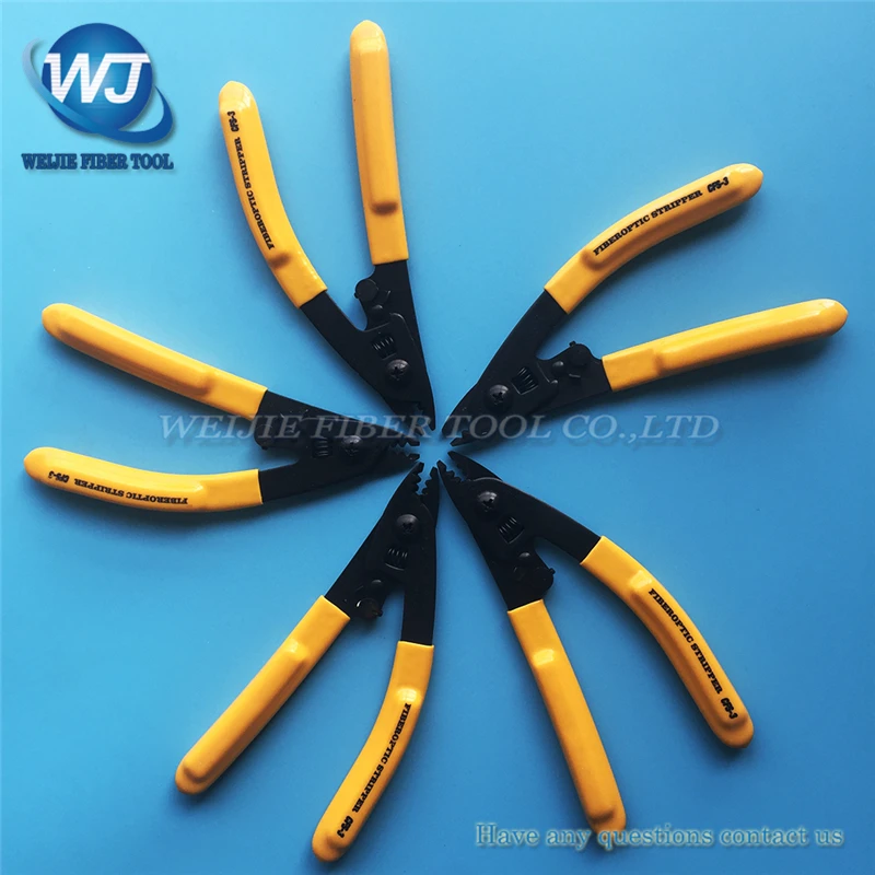 

5 pcs CFS-3 Three-port Fiber Optical Stripper/ Pliers/ Wire strippers FTTH Tools Miller Optical Fiber Stripping Pliers