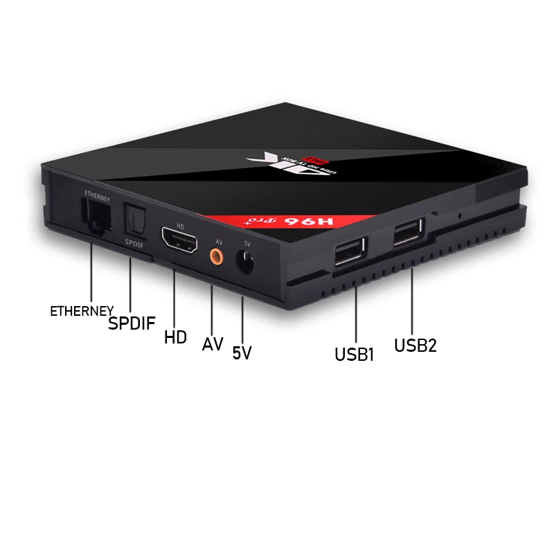 H96 pro plus Android 71 TV caja Amlogic S912 4 K Set Top BOX OctaCore 3 GB 64 GB Dual WiFi T95Z Smart media Player