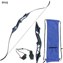 

Archery Hunting Recurve Takedown Bow Set 30-50 lbs Aluminum Alloy Right Hand Longbow 54.7 Inch for Outdoor Shooting Target Sport
