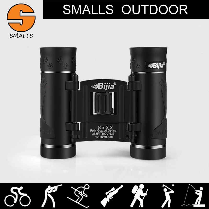 outdoor sports telescope HD Compact Folding Roof Prism