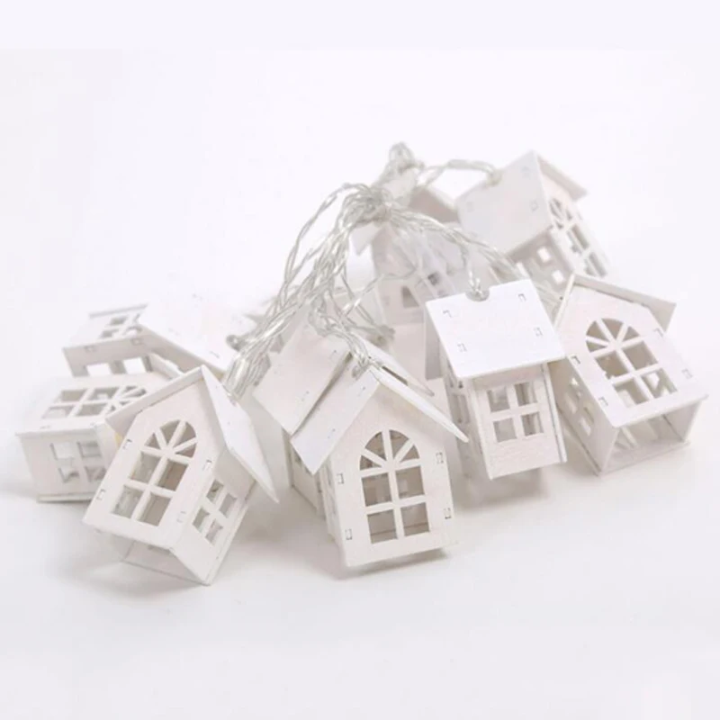 Holiday Lighting LED House String Fairy Lights Festoon Party Lights for Home Events Garden Party Xmas Wedding Decoration (4)