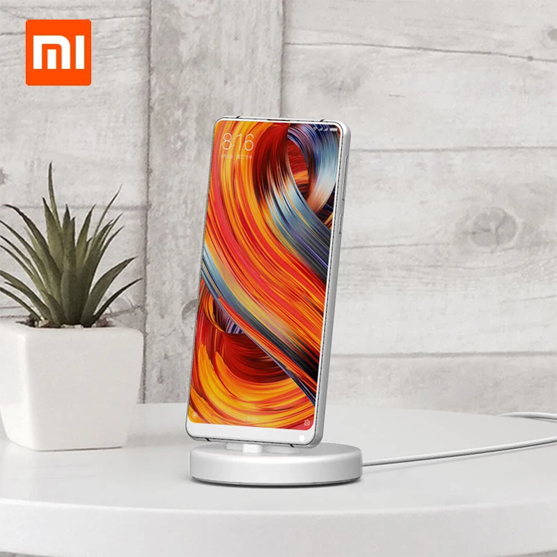Беспроводное зарядное устройство Xiaomi Panki и подставка для телефона xiaomi 18 Вт