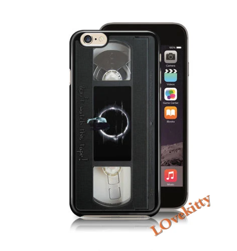 The Ring Horror Movie Samara VHS Tape fashion cover case for iphone 4 4s 5 5s 5c SE 6 6s 6Plus 6S plus 7 7plus #M1237 |