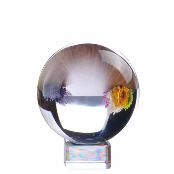 

80mm Rare Clear Asian Quartz feng shui ball Crystal Ball Sphere Fashion Table Decor Good Luck Ball Free Shipping