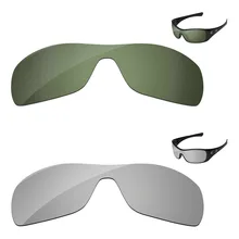 Хром серебро и зеленый черный 2 шт. Поляризованные замена оптические стёкла для Antix солнцезащитные очки женщин рамки UVA и UVB защиты