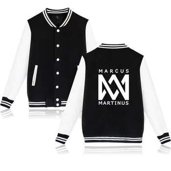 

Marcus And Martinus Jacket Men Pop Coat Comfortable Baseball Uniform Casual Spring Autumn Clothing