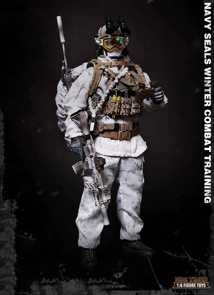 Для сбора 1/6 масштаба полный набор Рисунок M011 котики зимние Combat Training мужской фигуры модель игрушки для любителей подарок к празднику
