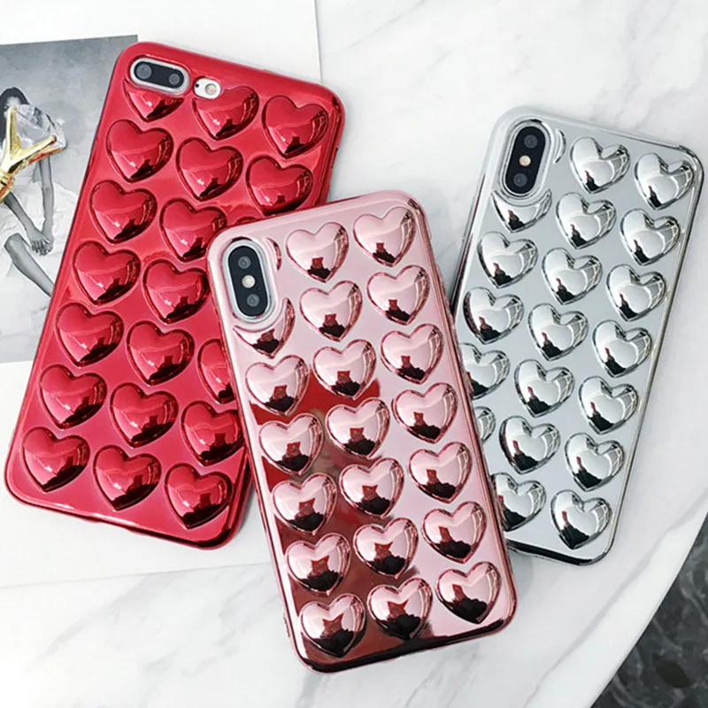 

Luxury Case For iPhone 8 7 6 6s 5 5s case Ultra Thin PC & TPU Silicone Cover For iPhone 8 7 6 s 6s Plus case For iPhone X