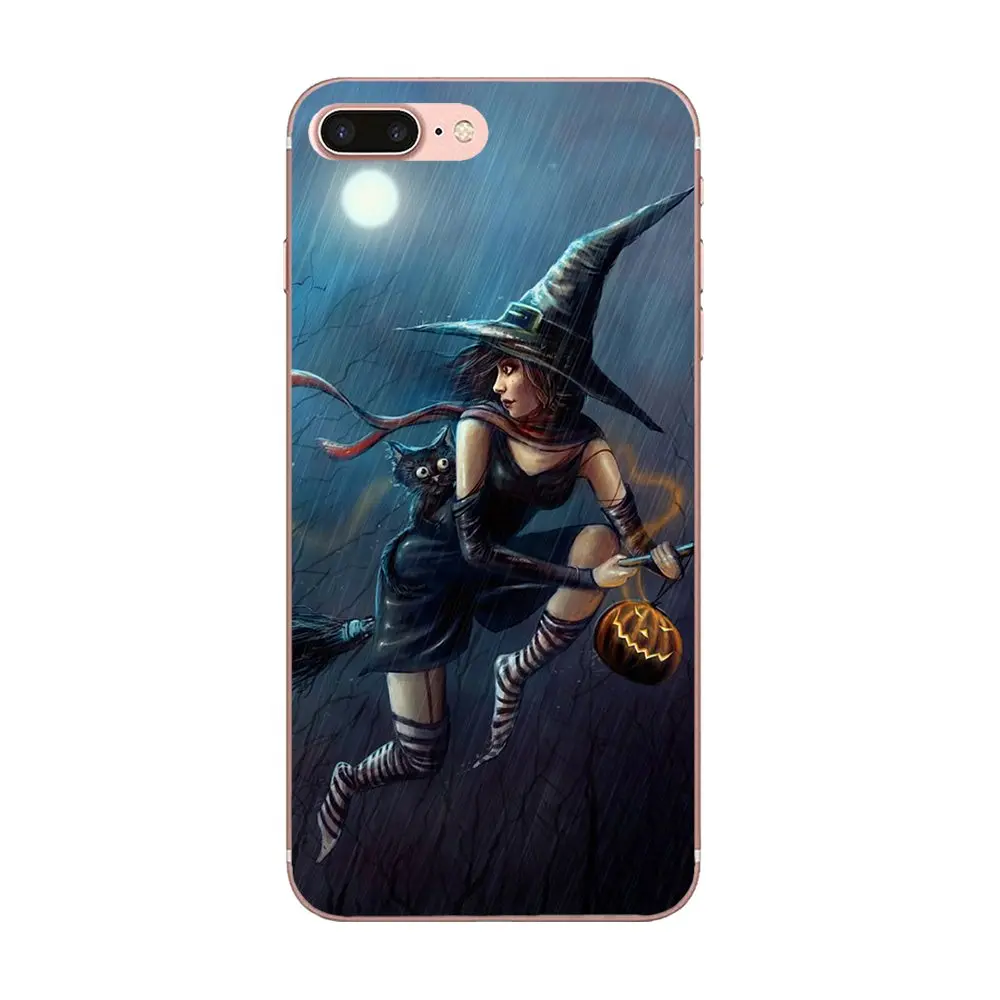 Flying Witch для Huawei Mate 7 8 9 10 20 P8 P9 P10 P20 P30 Lite Plus Pro 2017 Резиновый ТПУ мягкий чехол телефона