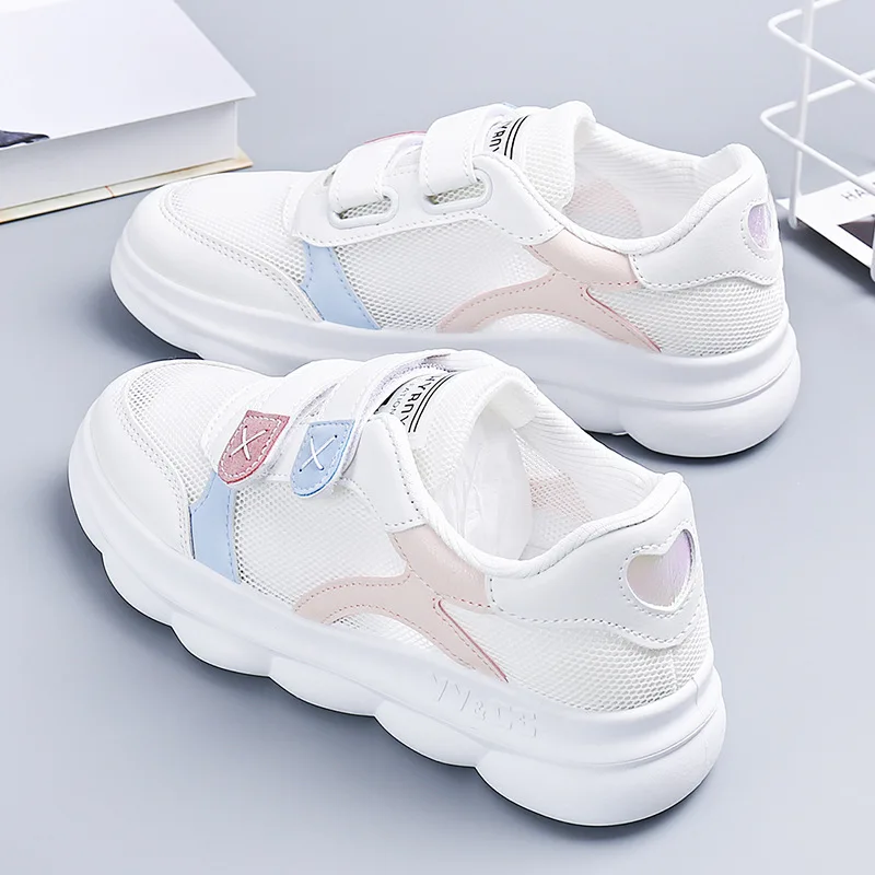 

2019 new sports shoes ladies hollow mesh shoes comfortable breathable small white shoes outdoor running shoes Women Sneakers