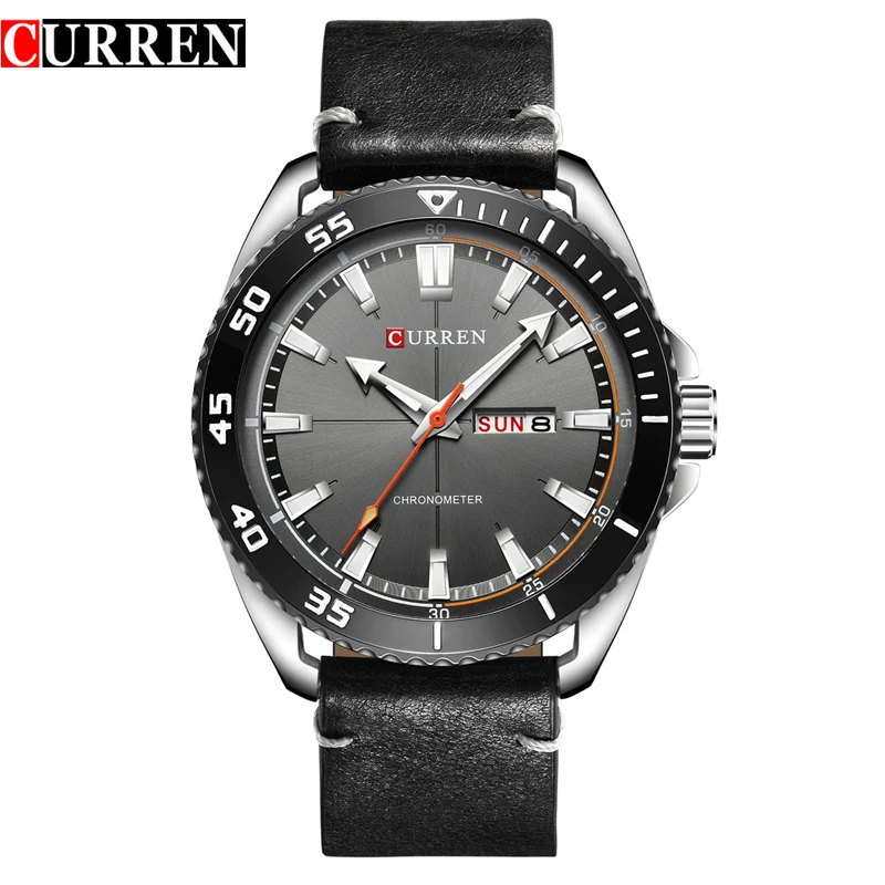 

Relogio Masculino Mens Watches Top Brand Luxury Men Military Fashion Sports Wristwatch Leather Quartz Watch Erkek Saat CURREN