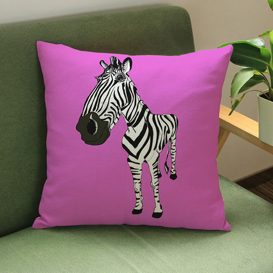 الكرتون مجردة الحيوان الزرافة وسادة المخدة لطيف زيبرا الكلب الماشية الزخرفية مكتب أريكة Piaochuang سادة رمي الوسائد الكرتون مجردة الحيوان الزرافة وسادة المخدة لطيف زيبرا الكلب الماشية الزخرفية مكتب أريكة Piaochuang سادة رمي الوسائد