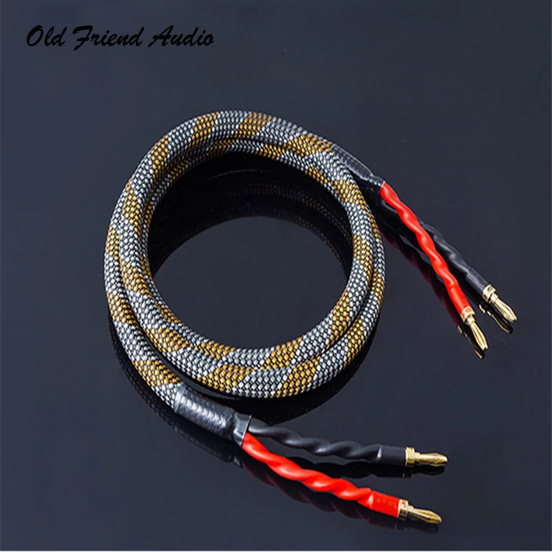 

A072 2*2.5 High Quality HIFI Speaker Cable / Banana to Banana Type Audio Cable/ 1.5m 2m 3m 5m
