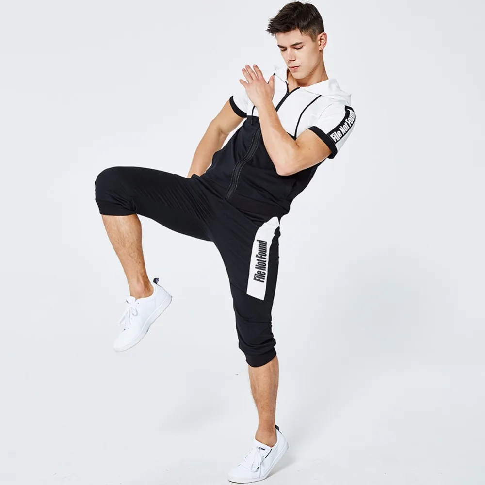 Мужской спортивный костюм Moleton Masculino повседневный на молнии с капюшоном и