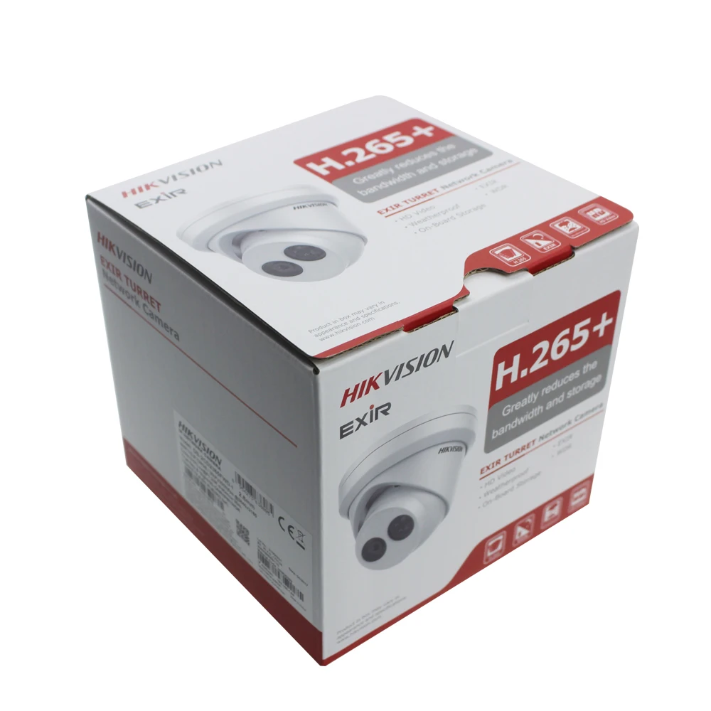 Hikvision 8MP DS-2CD2385FWD-I ip-камера POE уличная камера видеонаблюдения met 30m IR Ingebouwde Sd-kaartsleuf& H.265