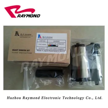 

Original IDP SMART 30S 50S 50D 50L ID Card Printer 650640 SIADC-P-HYMCKO Half Panel YMCKO Color Ribbon - 350 Images