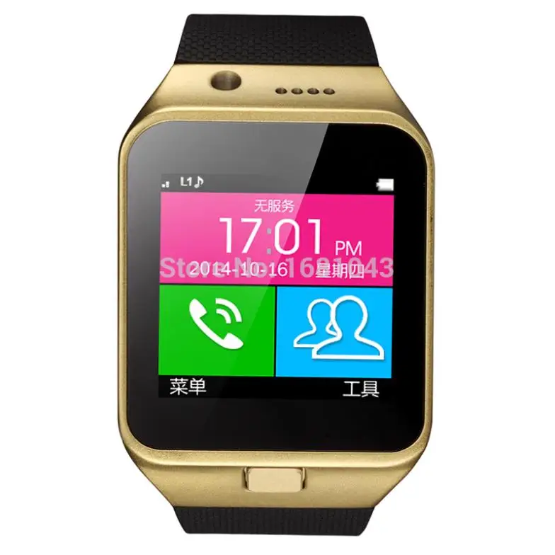 2015 New Smart Watch GV09 With Camera Bluetooth WristWatch SIM Card font b Smartwatch b font