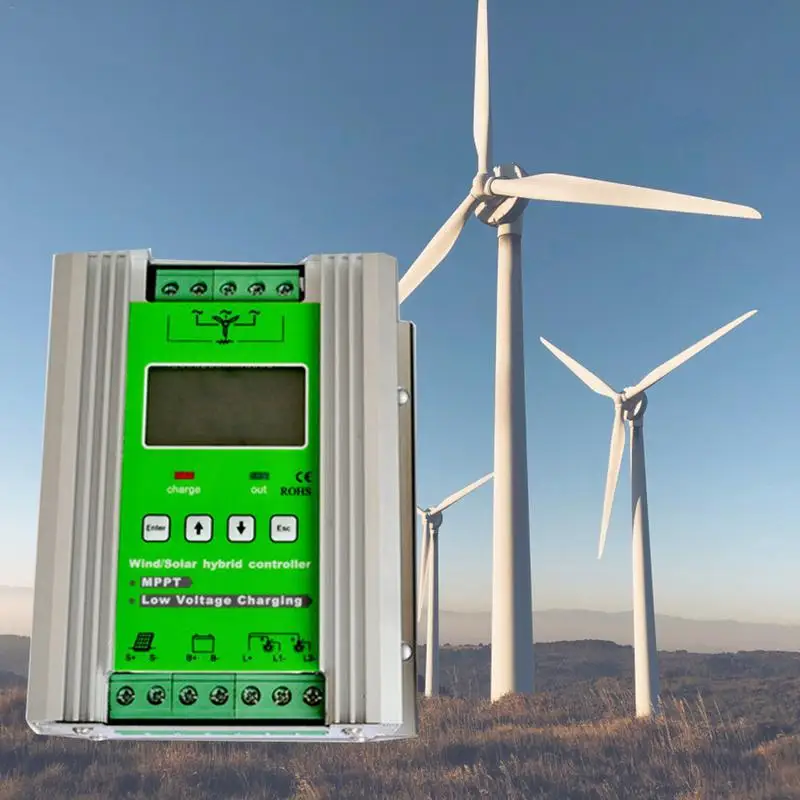 

1200W MPPT Wind Solar Hybrid Charge Controller 24V 40A For 800W Wind 400W Solar With Booster And Free Dump Load