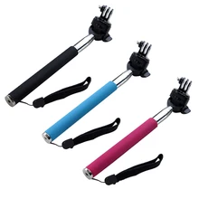 Выдвижная палка для селфи, ручной монопод для селфи, селфи для Gopro Hero 6 5 4 3 Xiaomi Yi 4k Sjcam Sj4000, аксессуары